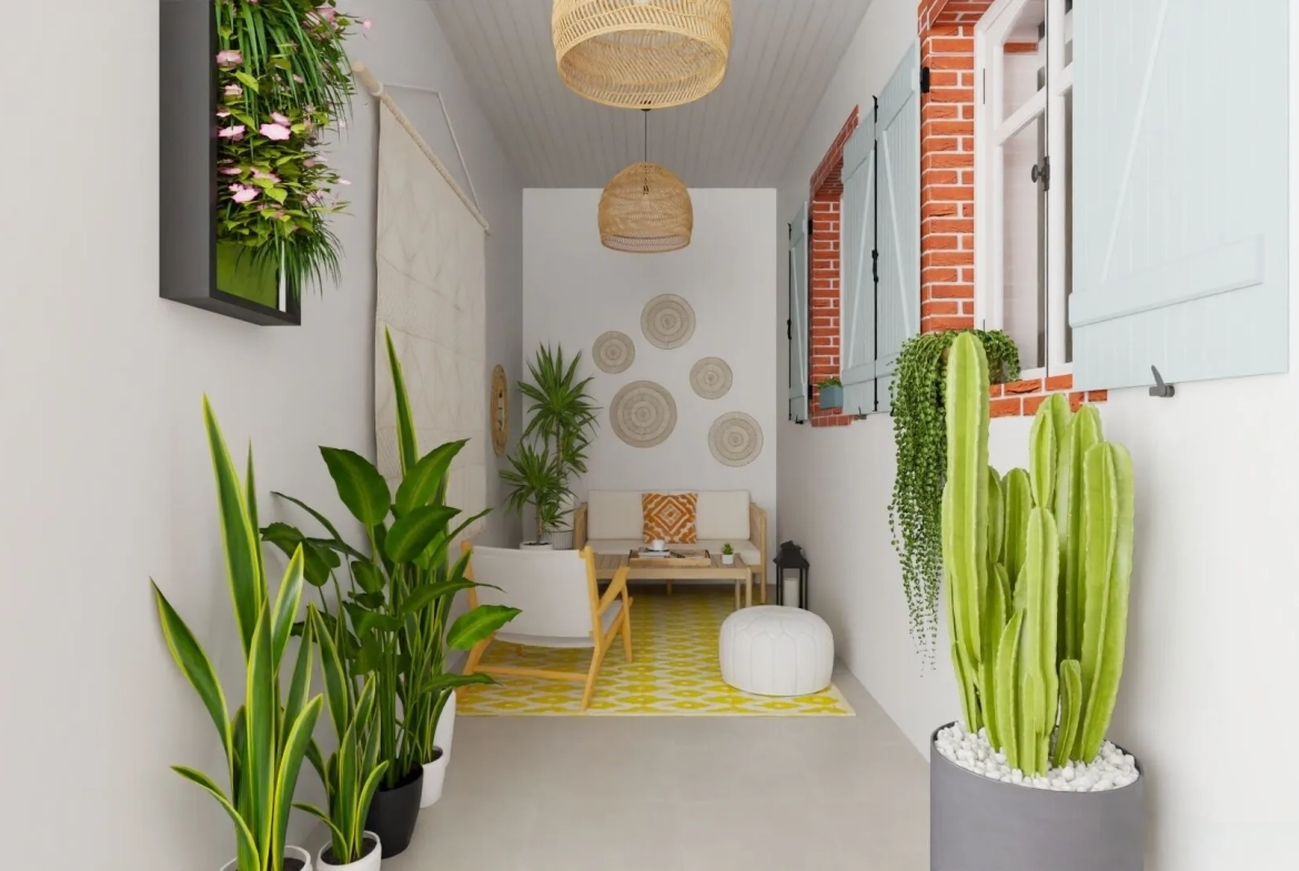 Appartement T2 rénovable de 70 m² avec cour à Ambert, emplacement privilégié 