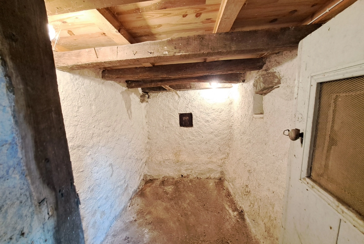 Appartement T2 rénovable de 70 m² avec cour à Ambert, emplacement privilégié 