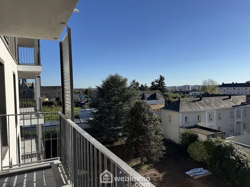 A vendre appartement lumineux de 67 m² à Cholet, résidence sécurisée 2024 