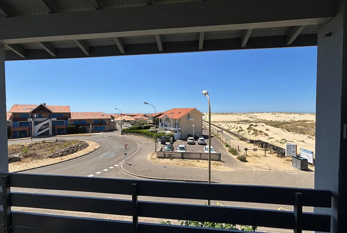 Appartement duplex à vendre à Biscarrosse avec vue panoramique et garage privé 