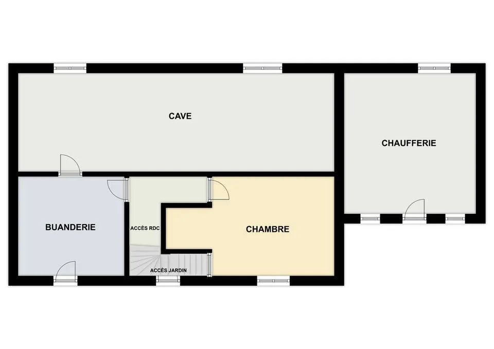 Maison 108m² à Dangé-Saint-Romain avec terrain clos et possibilités d'aménagement 