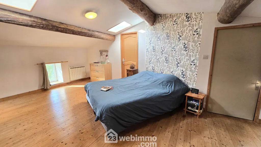 Longère spacieuse avec gîte et piscine à La Brousse - 244 m² 