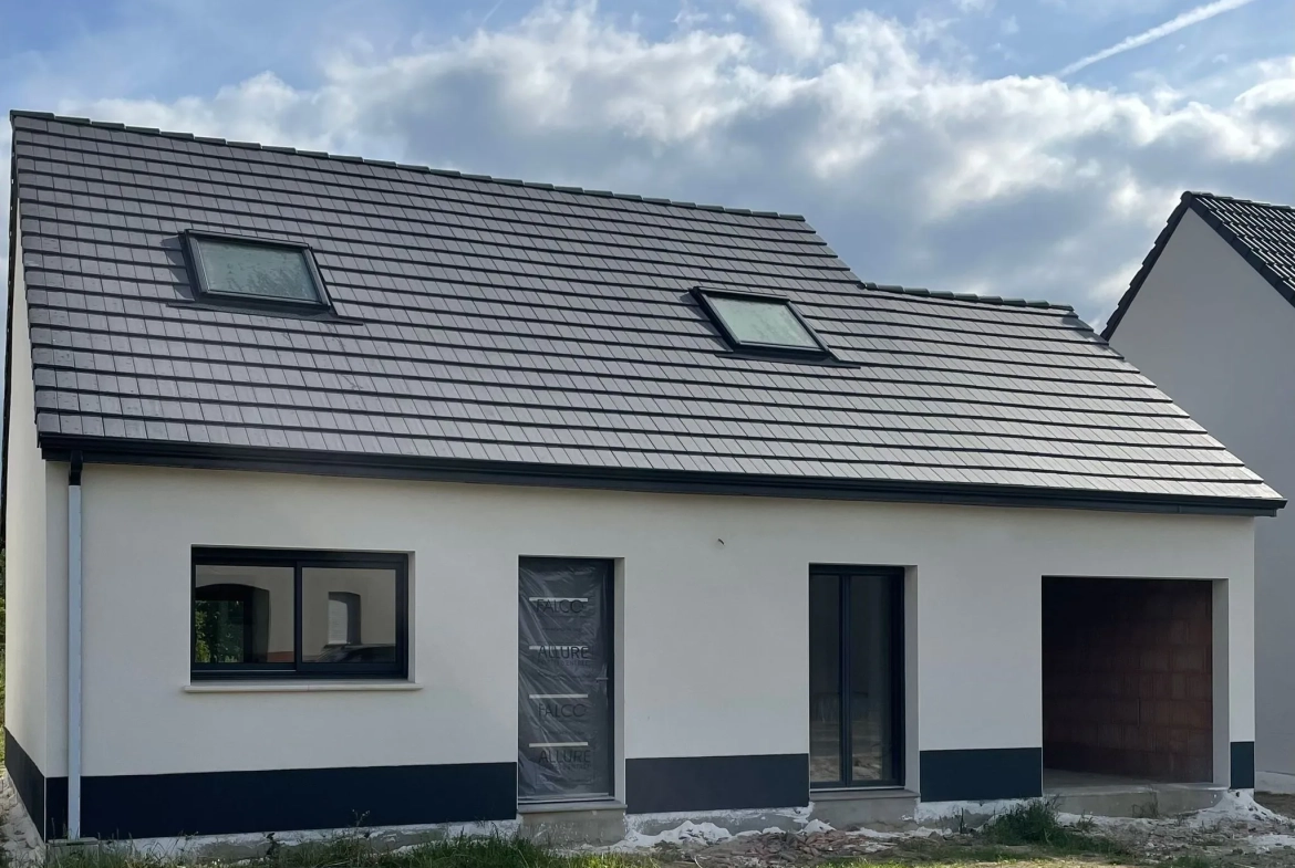 Maison individuelle neuve de 100 m² à Saint-Just-en-Chaussée - Agencement sur mesure et haute performance énergétique 