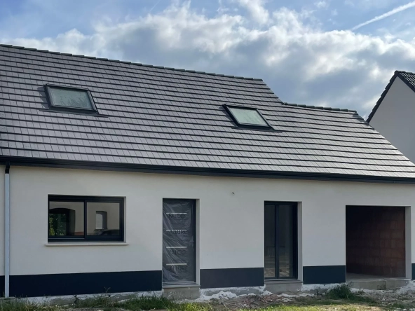 Maison individuelle neuve de 100 m² à Saint-Just-en-Chaussée - Agencement sur mesure et haute performance énergétique