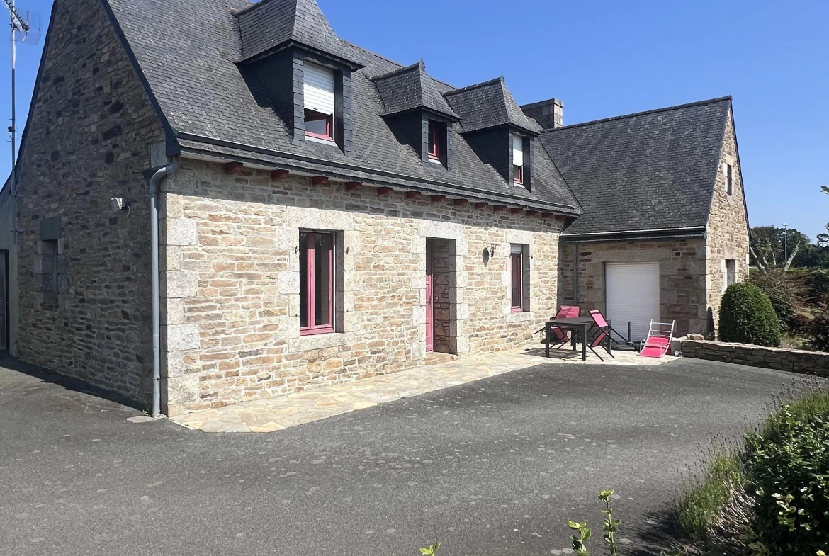 Maison en pierre à rénover avec potentiel à Ploumilliau 155m² 
