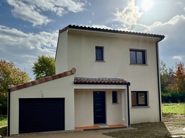 Maison neuve T4 de 90 m² avec garage à Gragnague proche Toulouse