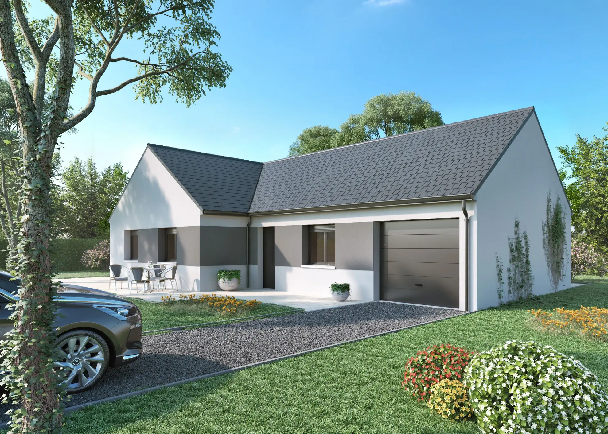 Charmante maison neuve à Blois avec options personnalisables et basse consommation énergétique 