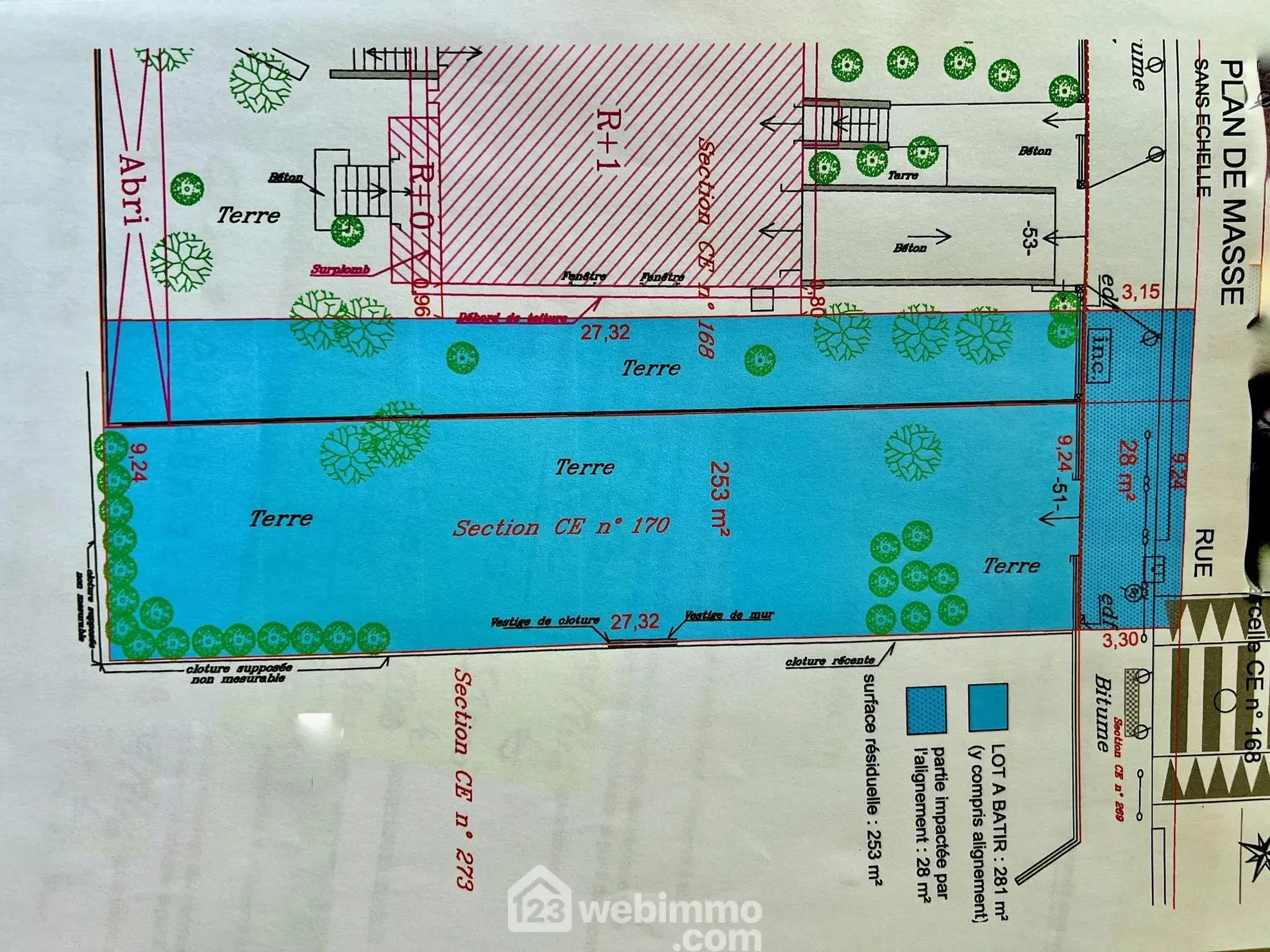 Terrain à bâtir de 287 m² à Vitry-sur-Seine proche du tramway T9 