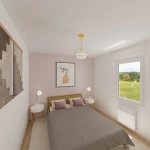 Maison neuve avec 3 chambres et garage à Razès - Construction écologique