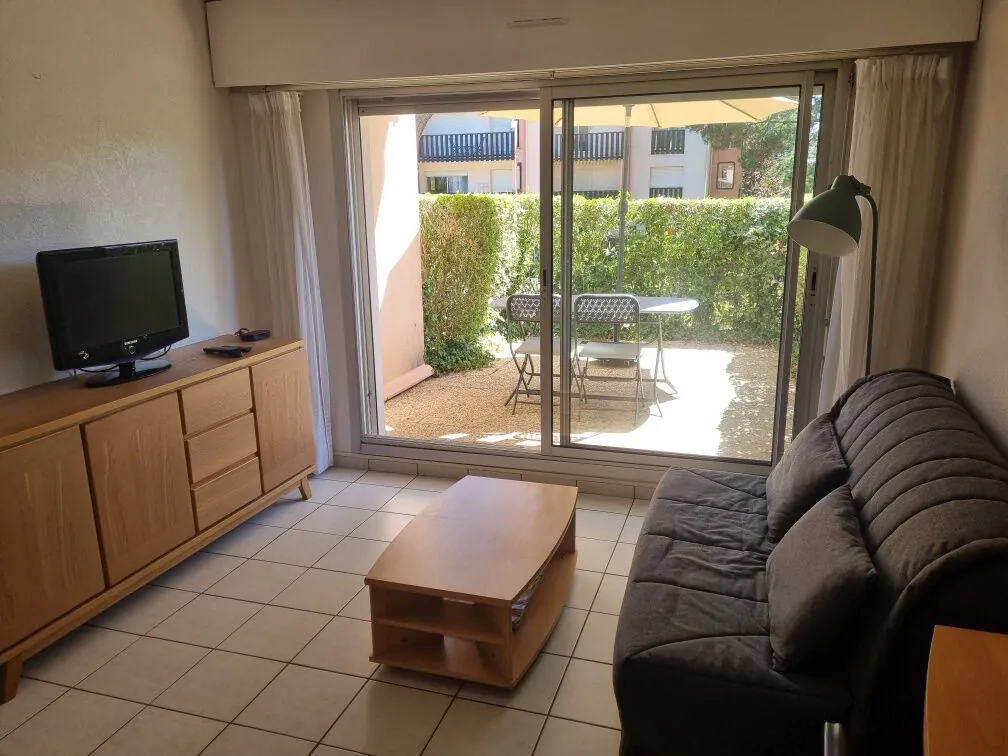 Studio cabine avec terrasse, piscine et parking privé à Pornichet 