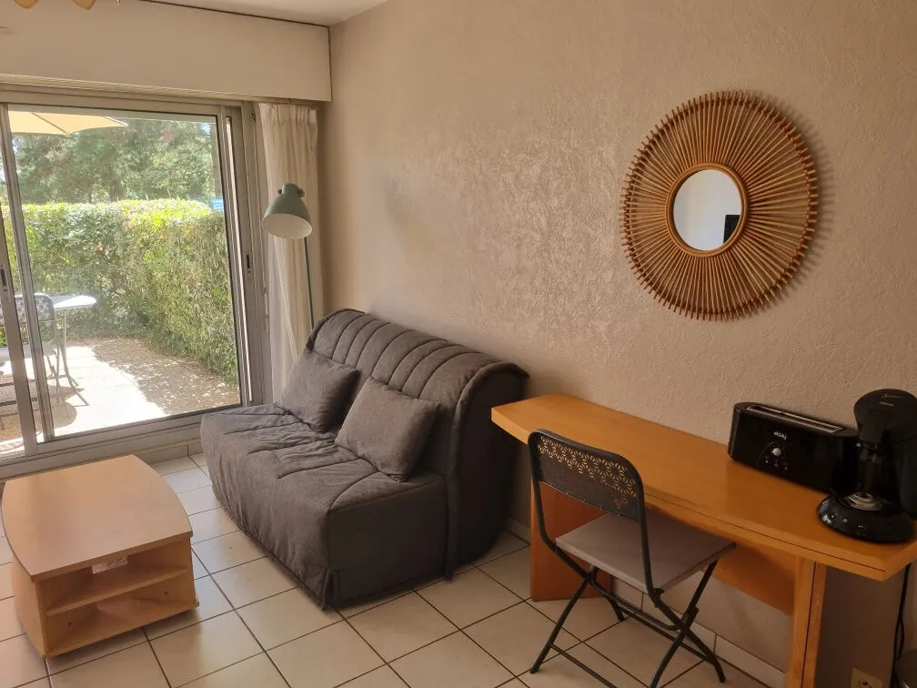Studio cabine avec terrasse, piscine et parking privé à Pornichet 