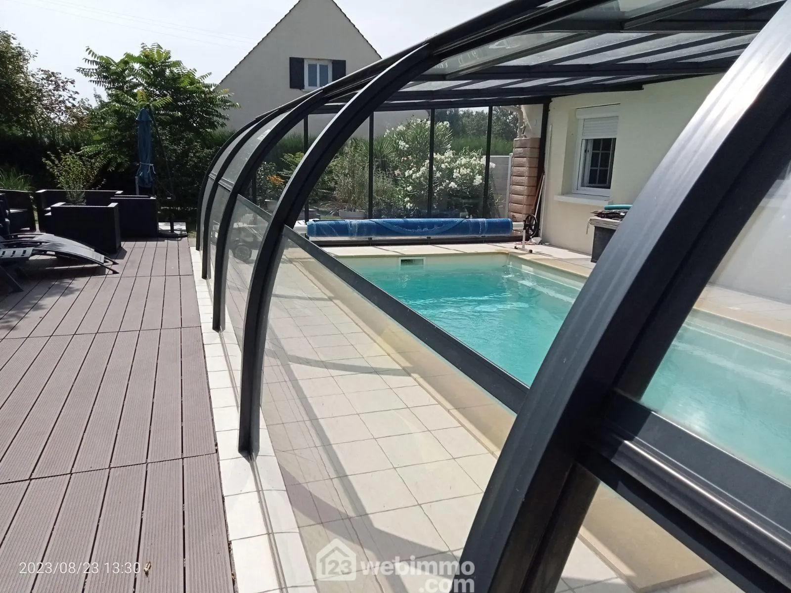 Magnifique maison à Sempigny avec piscine, 130 m², 4 chambres, terrain clos 