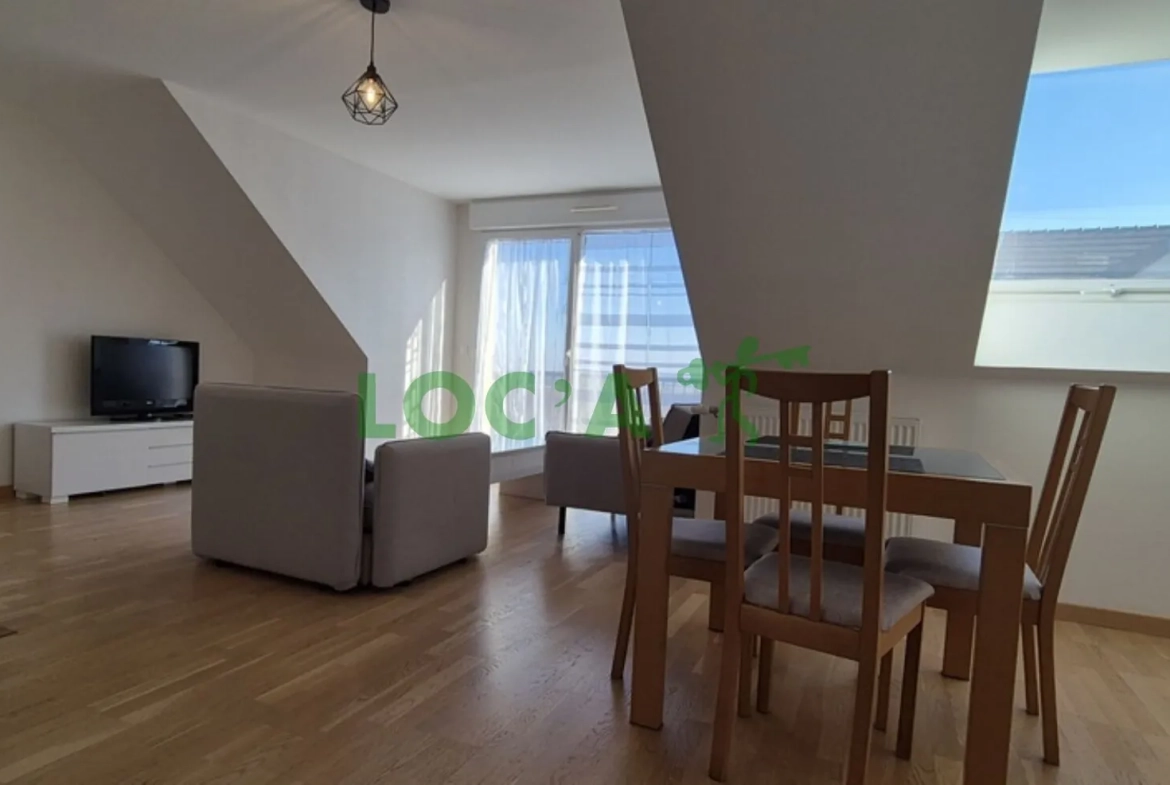 Spacieux appartement F2 de 41 m² à Perrigny-lès-Dijon, résidence récente avec balcon 