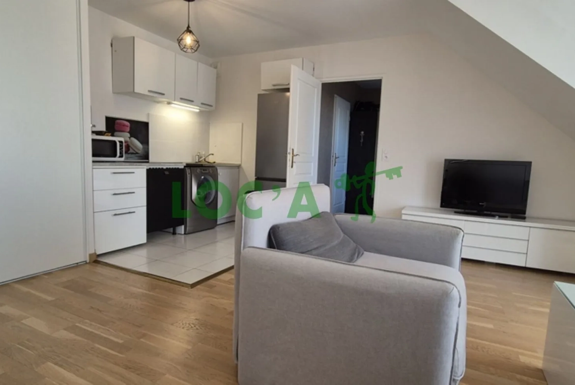 Spacieux appartement F2 de 41 m² à Perrigny-lès-Dijon, résidence récente avec balcon 