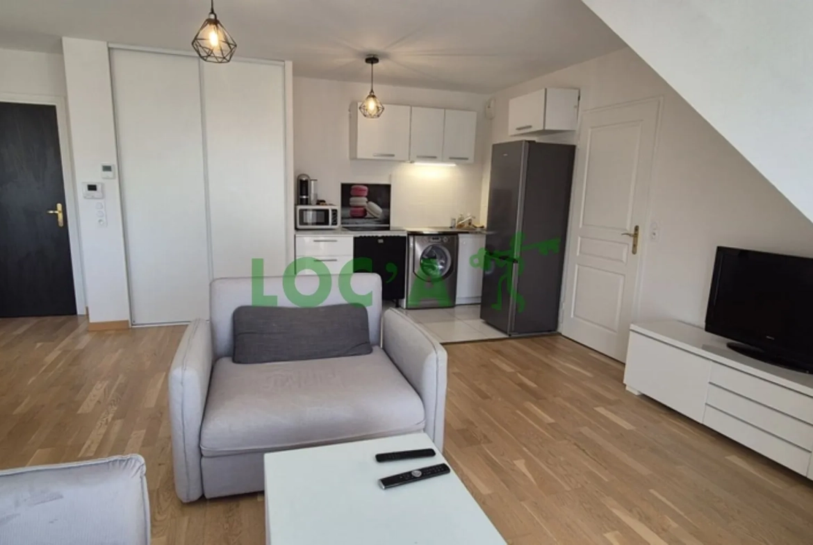 Spacieux appartement F2 de 41 m² à Perrigny-lès-Dijon, résidence récente avec balcon 