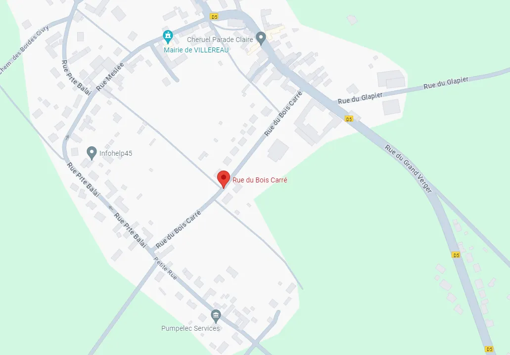 Terrain constructible de 700 m² à Villereau, proche de tous commerces et de l'autoroute 