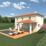 Terrain de 730 m² pour construire une maison de 103 m² à Villechienève 69770