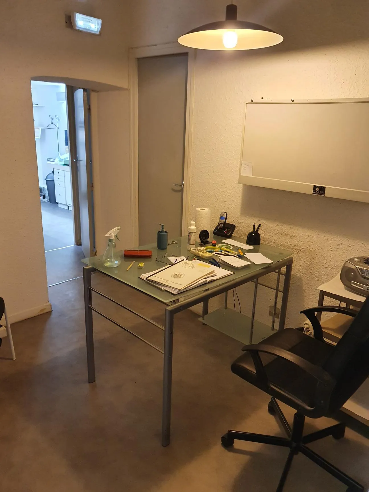 Local professionnel de 124 m² proche d'Aigle avec mezzanine et cave 