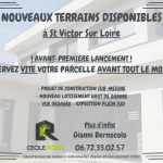 Lotissement de parcelles à Saint-Victor-sur-Loire avec vues dégagées et maison sur-mesure