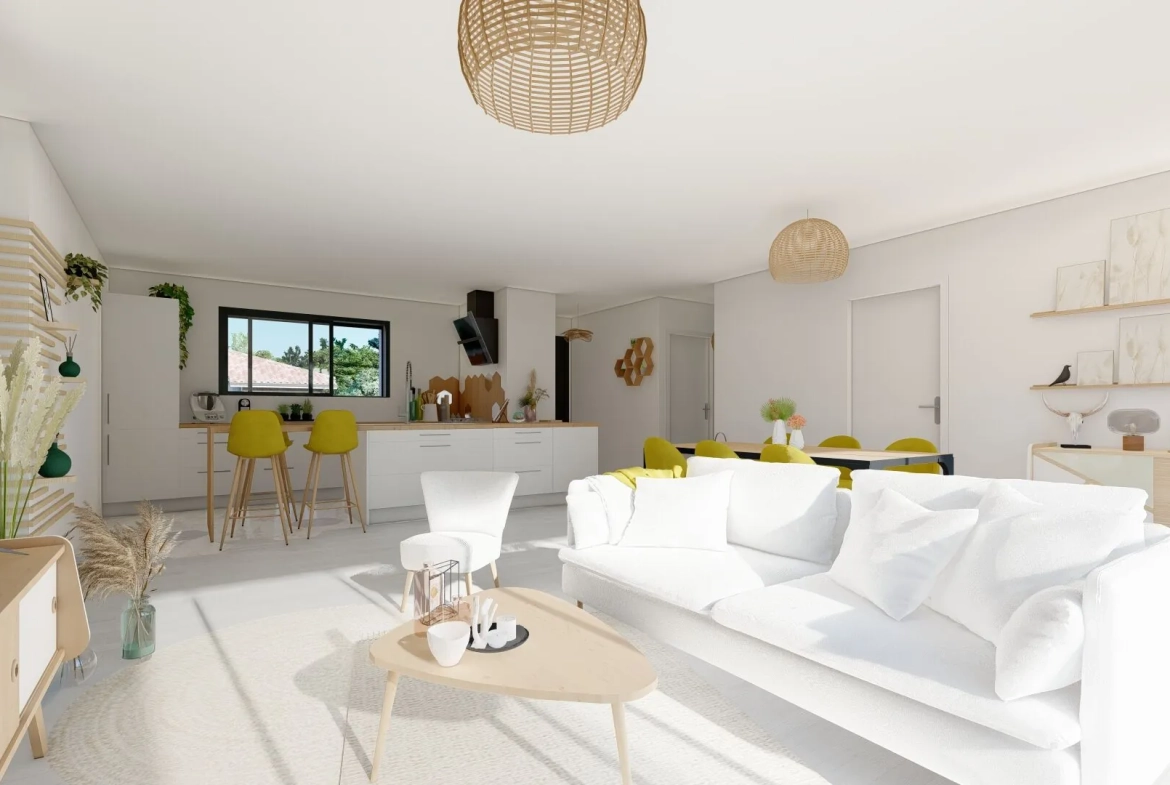 Maison neuve 4 chambres avec suite parentale et garage à Aire-sur-l’Adour 