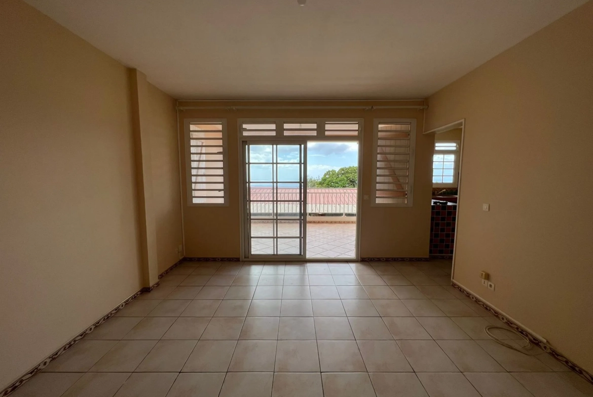 Appartement T2 avec terrasse et Vue Mer à Schoelcher en Martinique 