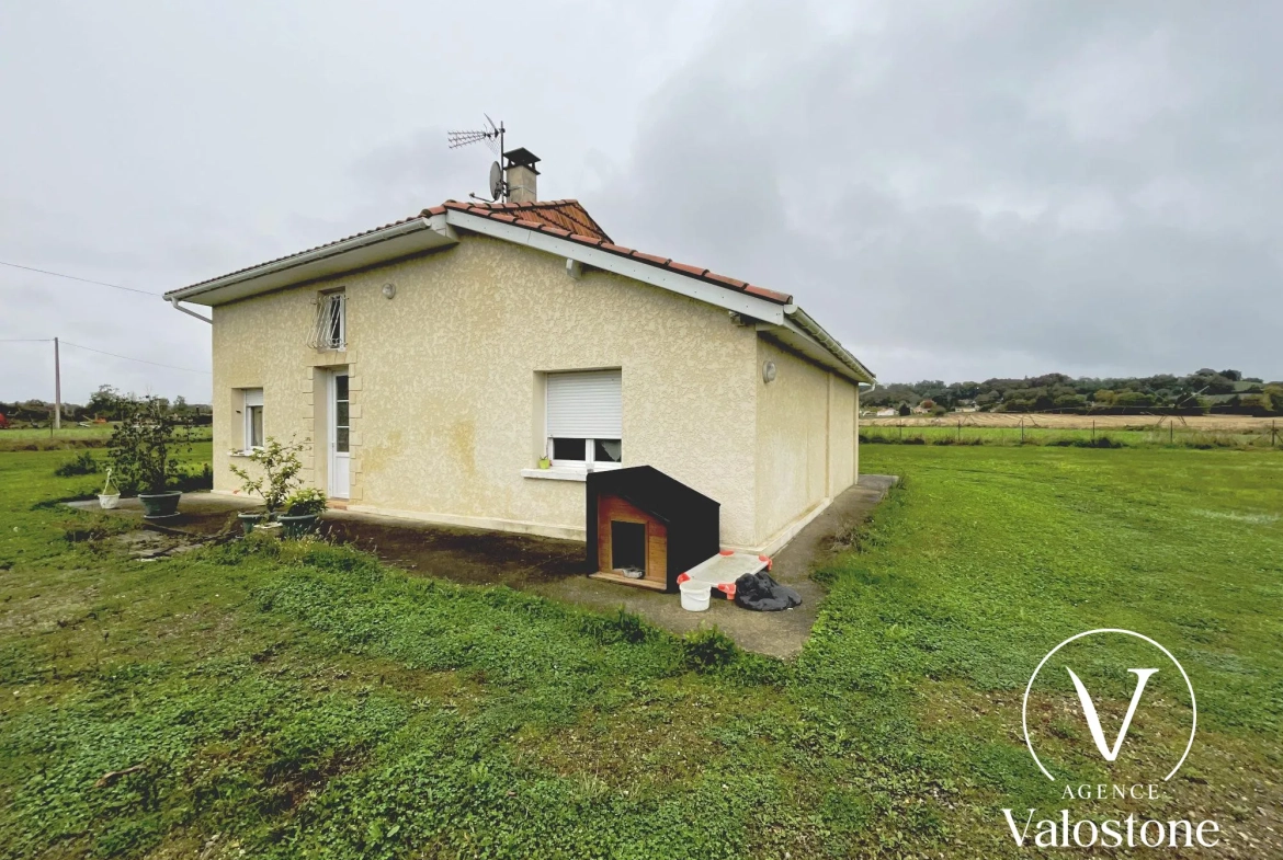 Maison de campagne à Segos avec grand jardin et potentiel d'agrandissement 
