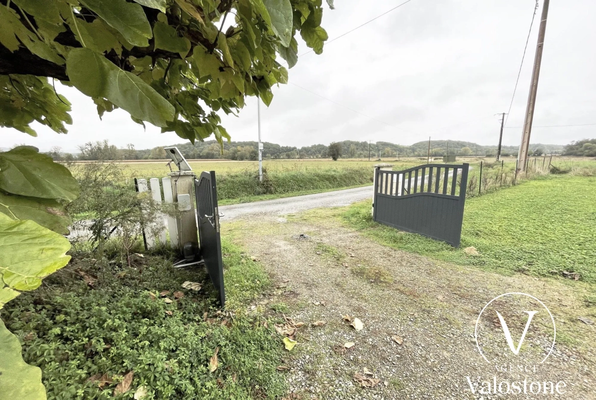 Maison de campagne à Segos avec grand jardin et potentiel d'agrandissement 