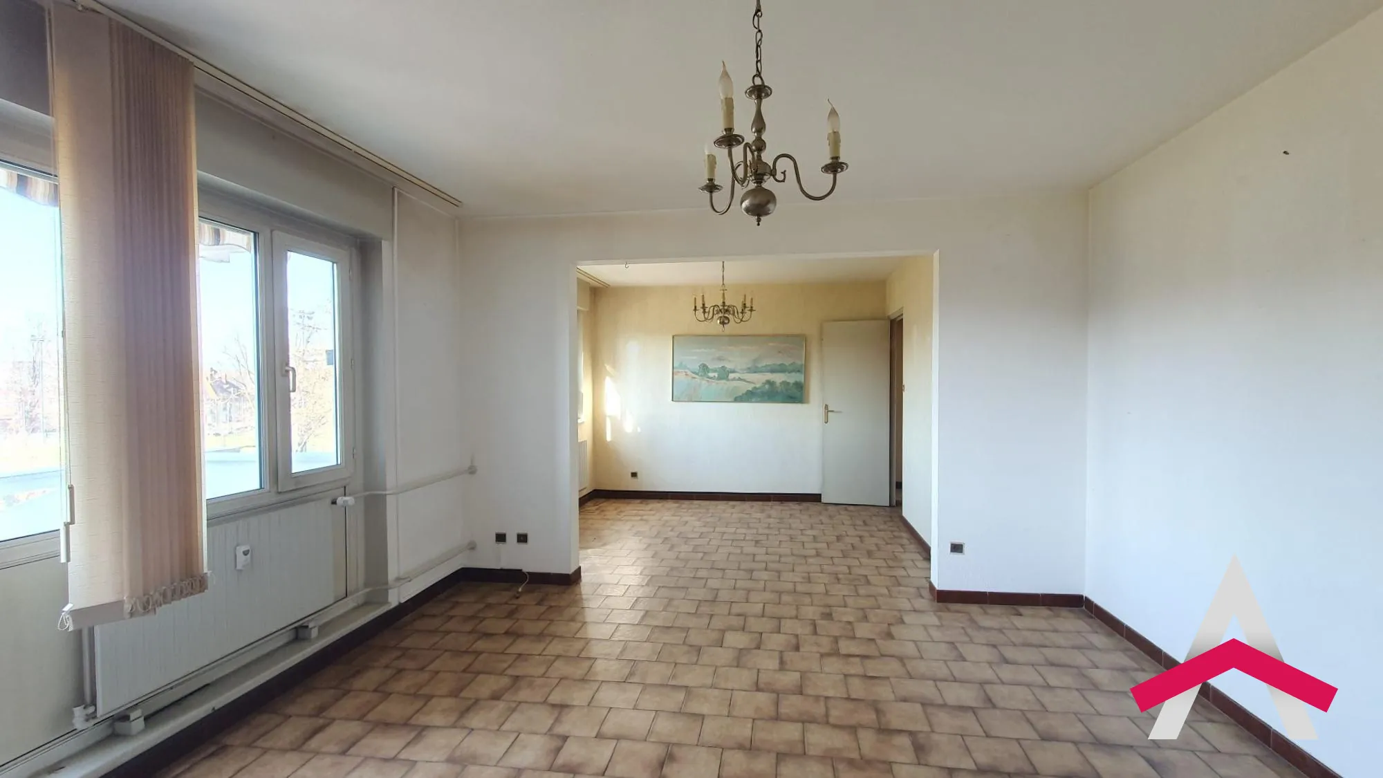 Appartement 5 pièces avec balcon, loggia et garage à Mulhouse - 97,5 m² 