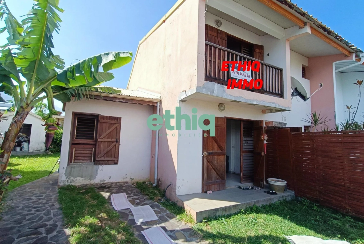 Maison en duplex à Capesterre-Belle-Eau de 132 m² avec grand potentiel 