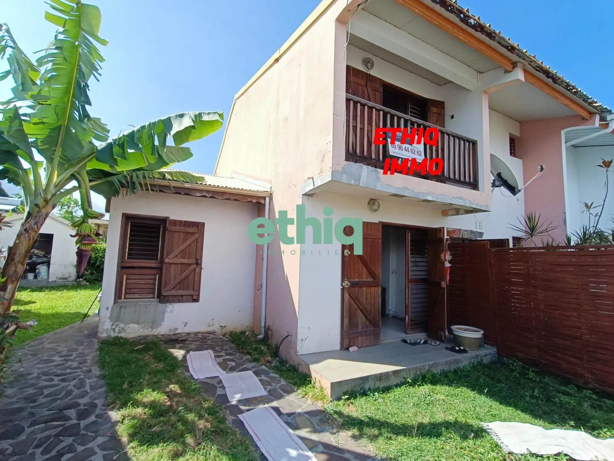 Maison en duplex à Capesterre-Belle-Eau de 132 m² avec grand potentiel 
