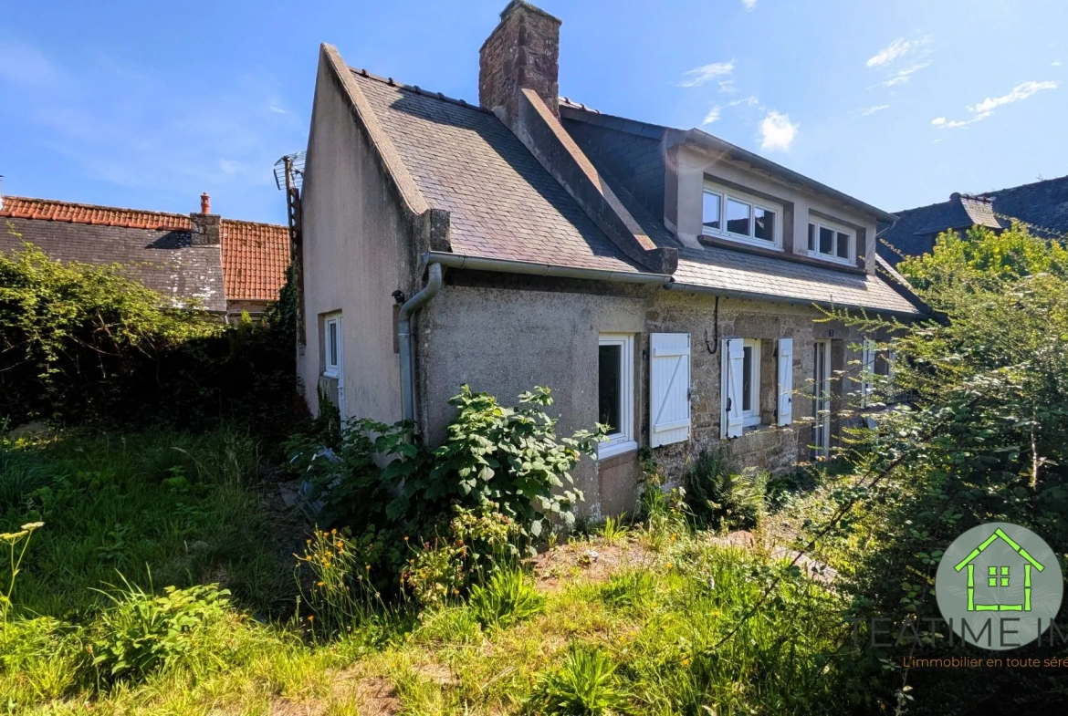 Maison traditionnelle en pierre à rénover à Ploumilliau - Opportunité d'investissement 