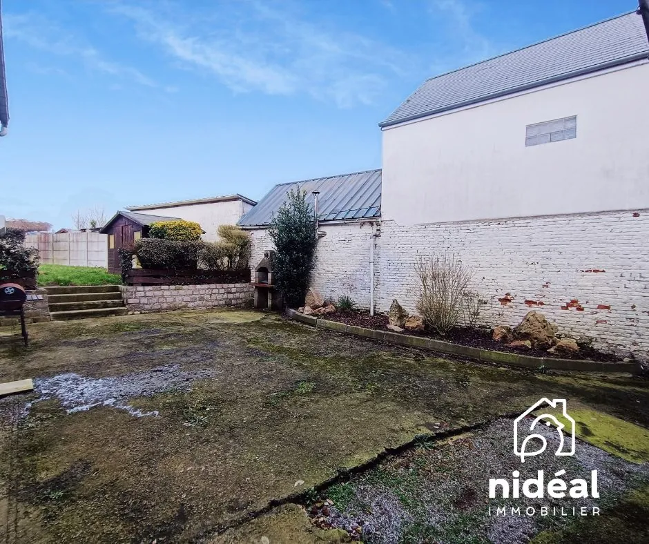 À vendre maison familiale 6 chambres à Mazinghien, proche du Cateau Cambrésis 