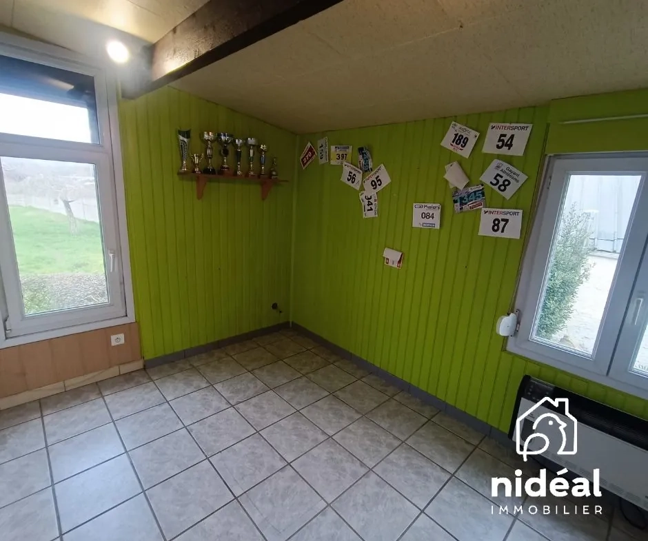 À vendre maison familiale 6 chambres à Mazinghien, proche du Cateau Cambrésis 