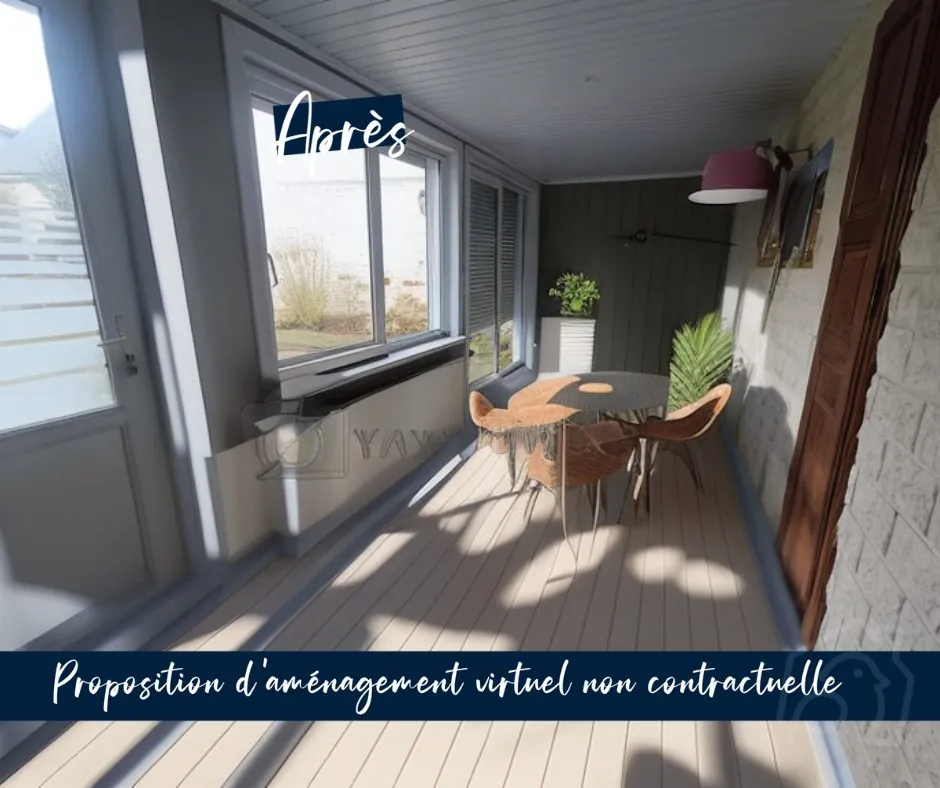 À vendre maison familiale 6 chambres à Mazinghien, proche du Cateau Cambrésis 