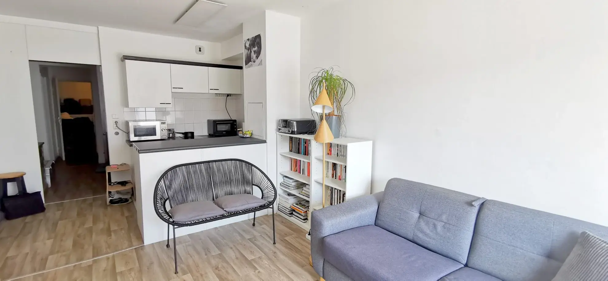 Appartement T2 en loft avec terrasse à Blois, proche centre-ville 