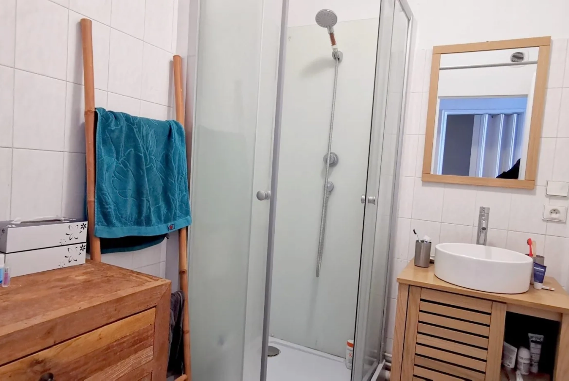 Appartement T2 en loft avec terrasse à Blois, proche centre-ville 