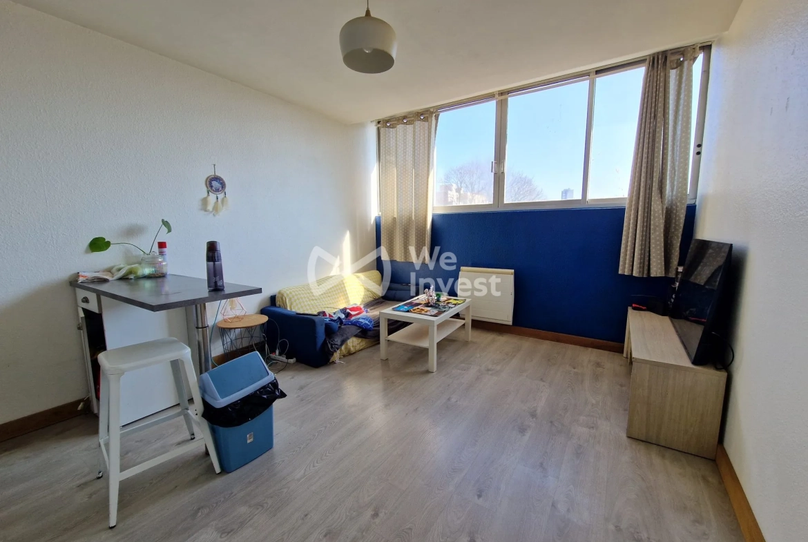 Bel appartement T2 de 30m² à vendre secteur Foch Nancy 