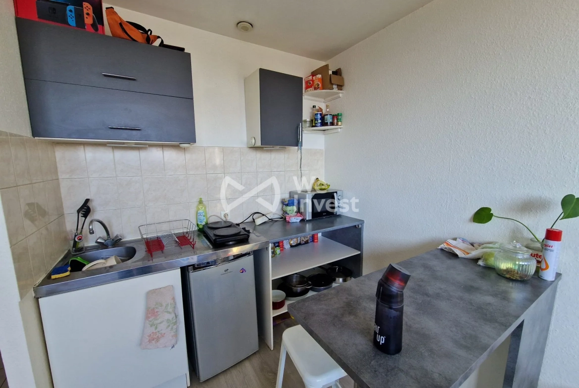 Bel appartement T2 de 30m² à vendre secteur Foch Nancy 