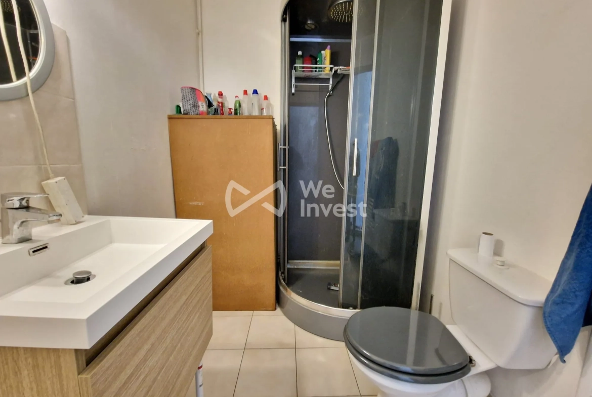Bel appartement T2 de 30m² à vendre secteur Foch Nancy 