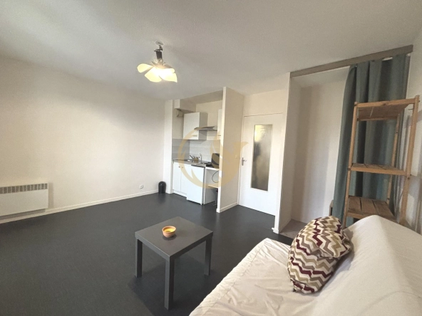 Studio de 21 m² avec parking à Pau, idéal pour étudiant ou pied-à-terre