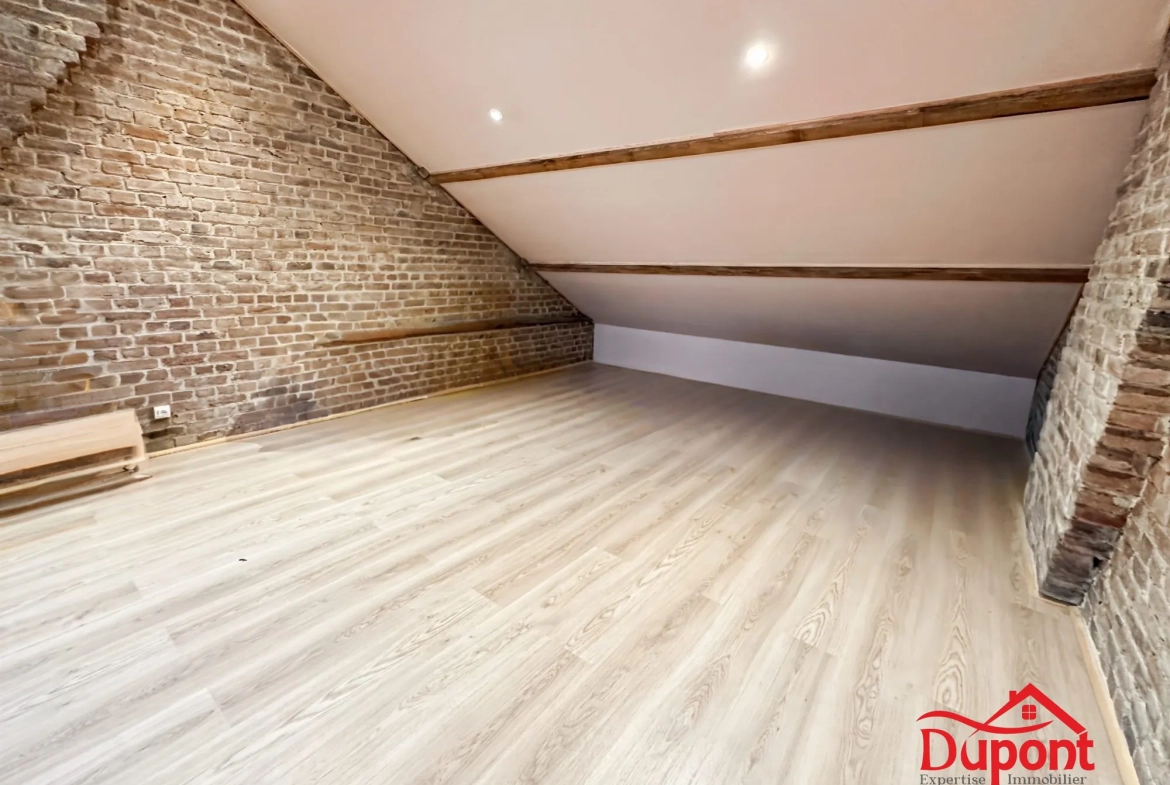 Maison semi-individuelle avec jardin, garage à Aulnoy Amérie - Opportunité familiale 
