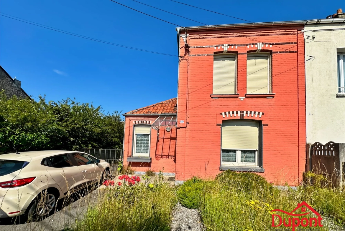 Maison semi-individuelle avec jardin, garage à Aulnoy Amérie - Opportunité familiale 