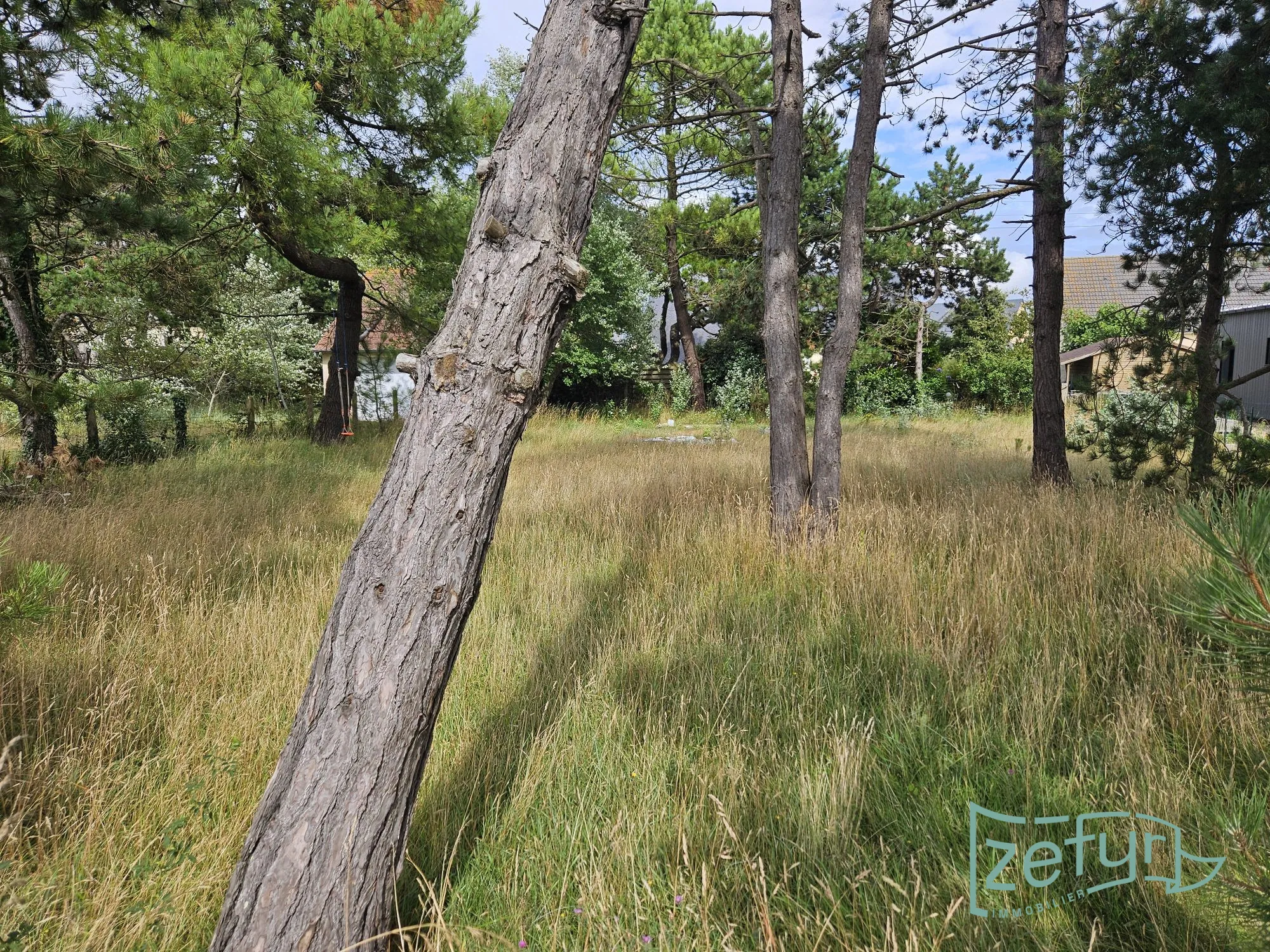 Terrain constructible proche de la mer à Saint-Germain-sur-Ay 
