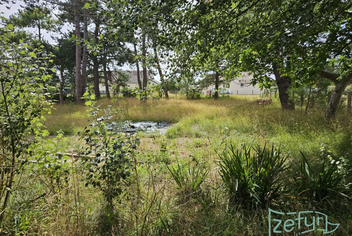 Terrain constructible proche de la mer à Saint-Germain-sur-Ay 
