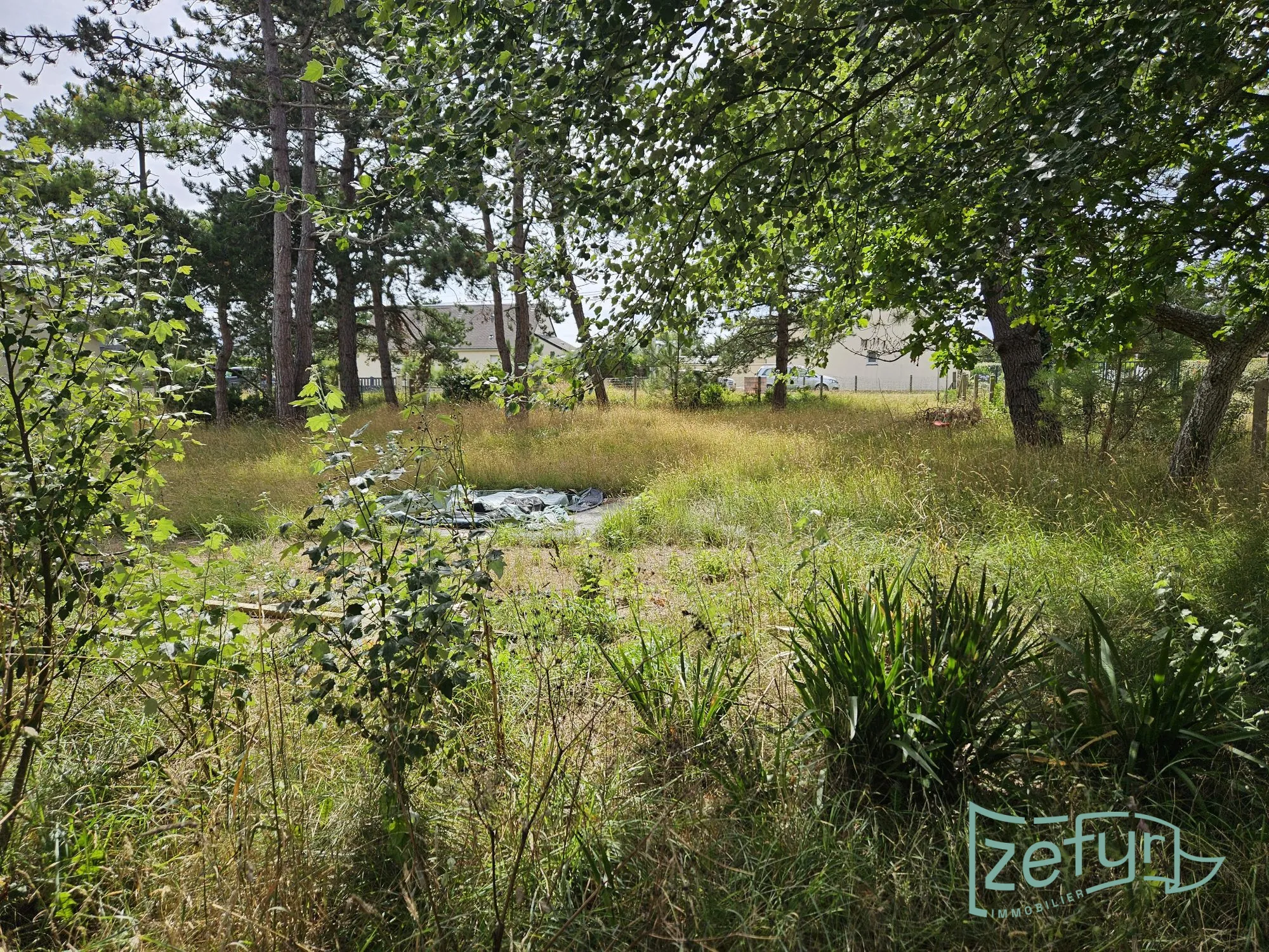 Terrain constructible proche de la mer à Saint-Germain-sur-Ay 