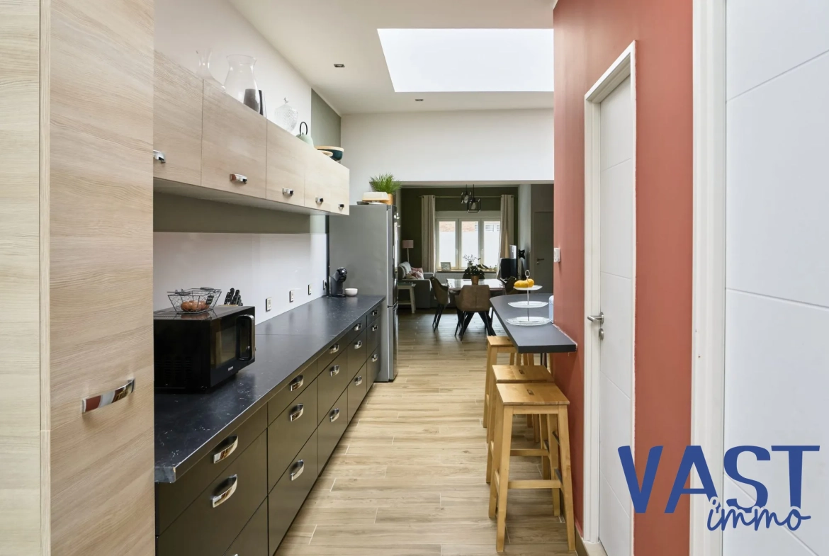 Maison 4 chambres meublée avec jardin à Tourcoing - Immobilier clé en main 