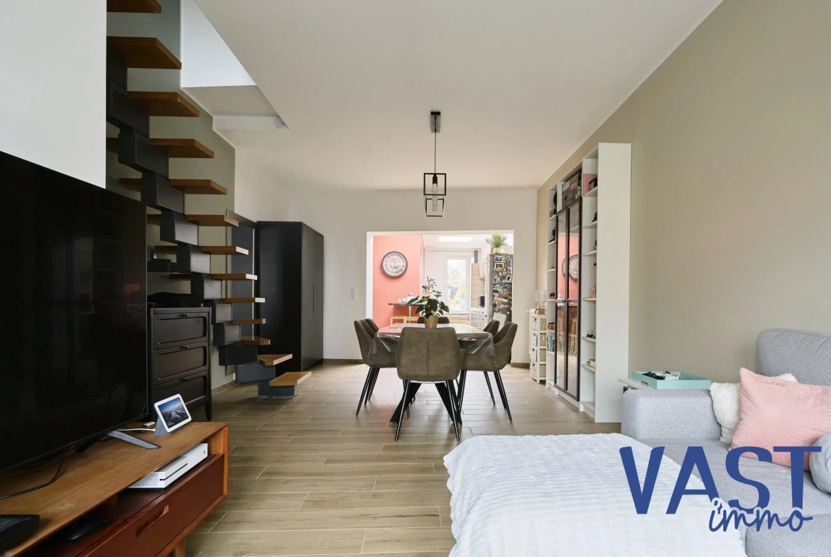 Maison 4 chambres meublée avec jardin à Tourcoing - Immobilier clé en main 