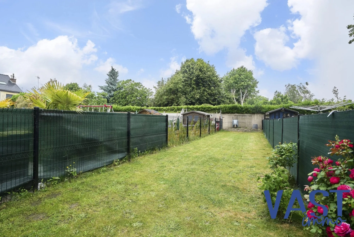 Maison 4 chambres meublée avec jardin à Tourcoing - Immobilier clé en main 
