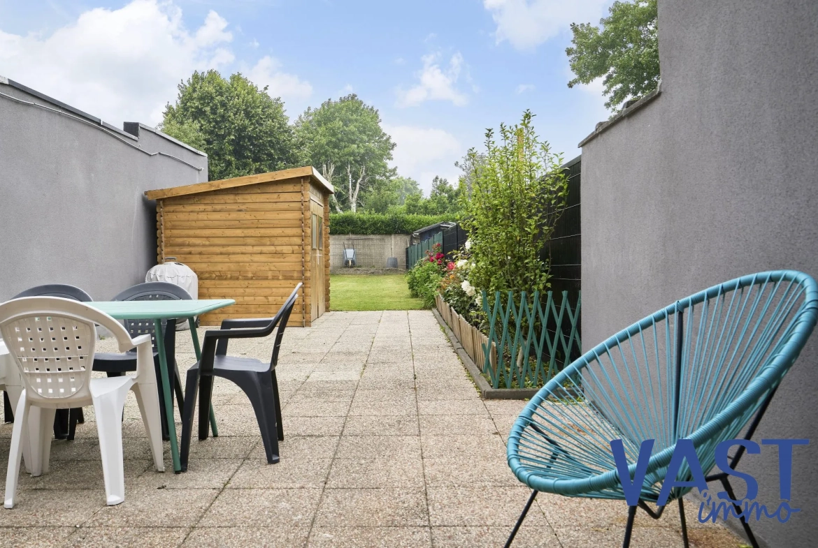 Maison 4 chambres meublée avec jardin à Tourcoing - Immobilier clé en main 