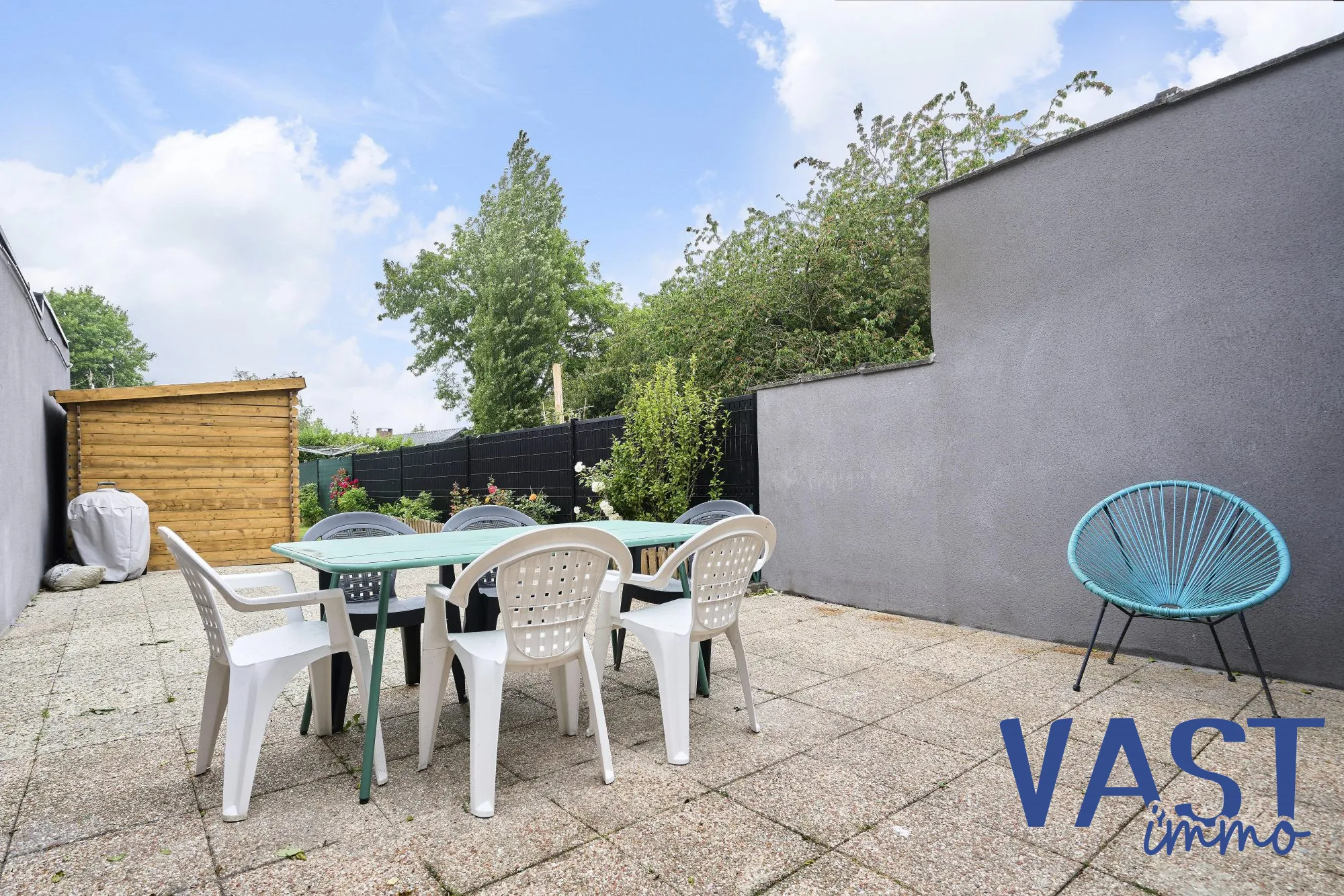 Maison 4 chambres meublée avec jardin à Tourcoing - Immobilier clé en main 
